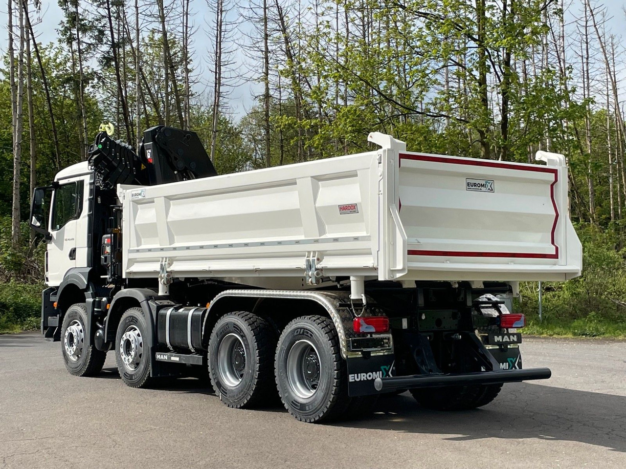 MAN TGS 41.480 8x4/Euro6e Euromix Kipper Hiab 228-6 - Tipper, Crane truck: picture 5 MAN TGS 41.480 8x4/Euro6e Euromix Kipper Hiab 228-6 - Tipper, Crane truck: picture 5