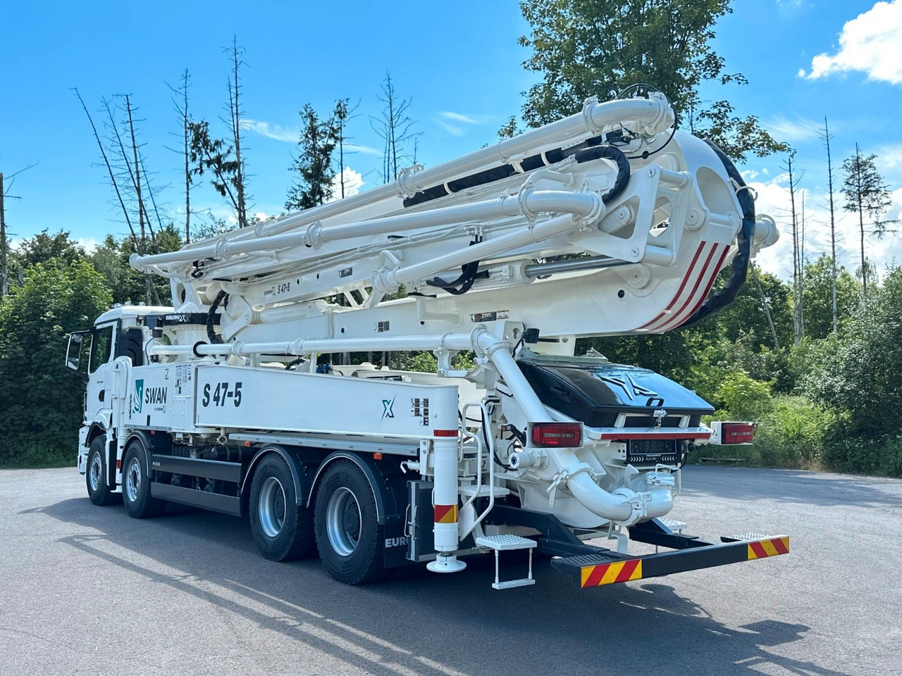 MAN TGS 41.520 8x4 SWAN TSP 47-5 160RZ ( 47m ) - Concrete mixer truck: picture 4 MAN TGS 41.520 8x4 SWAN TSP 47-5 160RZ ( 47m ) - Concrete mixer truck: picture 4