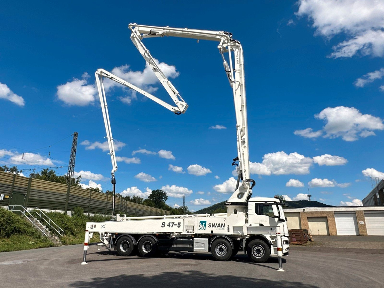 New Concrete pump truck MAN TGS 41.520 8x4 SWAN TSP 56-5 160RZ    ( 56m ) MAN TGS 41.520 8x4 SWAN TSP 56-5 160RZ    ( 56m ): picture 7