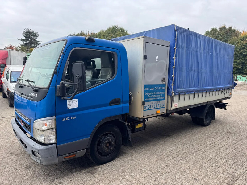 Mitsubishi FUSO 3C13 **BELGIAN VAN-3.0 ENGINE** - Flatbed van: picture 1 Mitsubishi FUSO 3C13 **BELGIAN VAN-3.0 ENGINE** - Flatbed van: picture 1