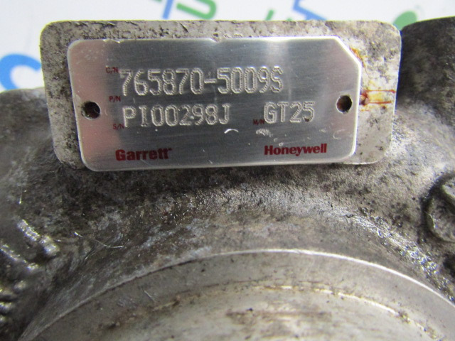 HINO 300 SERIES GARRETT TURBO TYPE GT25  P/NO P100298J - Turbo for Truck: picture 3 HINO 300 SERIES GARRETT TURBO TYPE GT25  P/NO P100298J - Turbo for Truck: picture 3