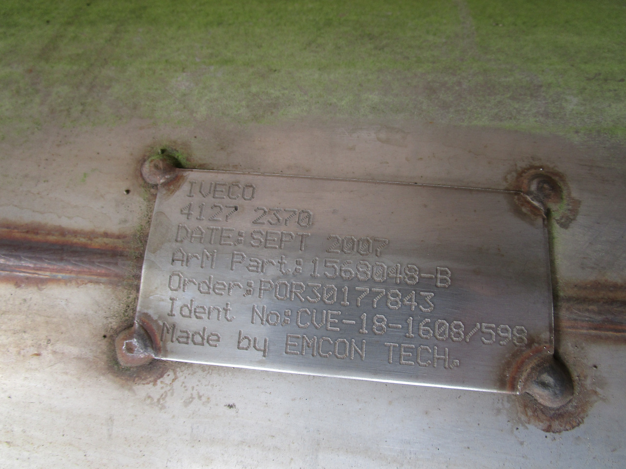 IVECO TREKKER CURSOR DPF / EXHAUST PART NO 4127-2370 - Muffler/ Exhaust system for Truck: picture 4 IVECO TREKKER CURSOR DPF / EXHAUST PART NO 4127-2370 - Muffler/ Exhaust system for Truck: picture 4