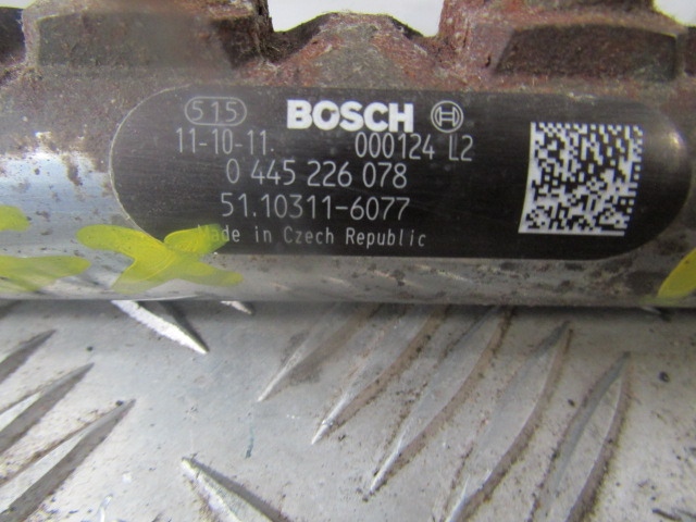 MAN D2066 TGX/TGS FUEL RAIL P/NO 0445226078 - Engine and parts for Truck: picture 2 MAN D2066 TGX/TGS FUEL RAIL P/NO 0445226078 - Engine and parts for Truck: picture 2