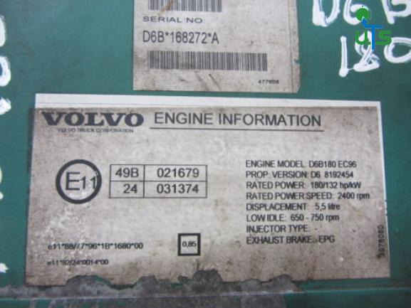 VOLVO FLE 180 ENGINE ECU P/NO D6B 168272A - ECU for Truck: picture 2 VOLVO FLE 180 ENGINE ECU P/NO D6B 168272A - ECU for Truck: picture 2