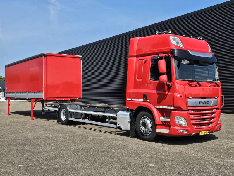 DAF CF 340 SPACECAB / 2 X BDF LAADBAK - Curtainsider truck: picture 4 DAF CF 340 SPACECAB / 2 X BDF LAADBAK - Curtainsider truck: picture 4