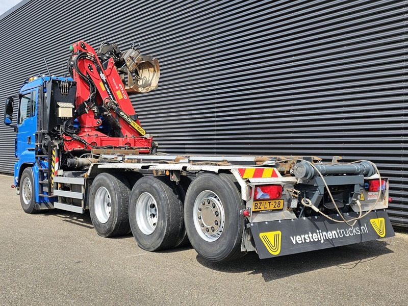 MAN TGS 35.400 8x4-4 / PALFINGER Z CRANE + CONTAINER SYSTEM - Cable system truck, Crane truck: picture 4 MAN TGS 35.400 8x4-4 / PALFINGER Z CRANE + CONTAINER SYSTEM - Cable system truck, Crane truck: picture 4