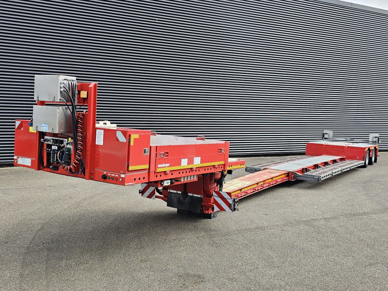 MEUSBURGER MPG-2 / REMOVABLE NECK / EXTENDABLE / AGRI - Low loader semi-trailer: picture 1 MEUSBURGER MPG-2 / REMOVABLE NECK / EXTENDABLE / AGRI - Low loader semi-trailer: picture 1