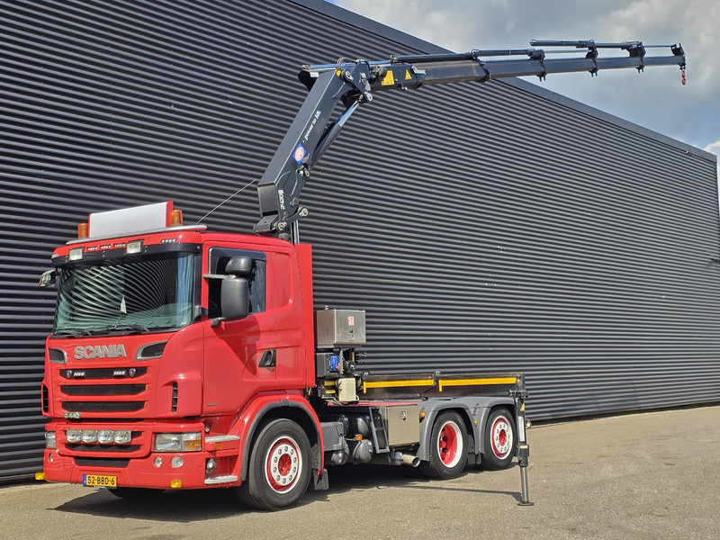 Scania G 440 A 6X2*4 / HMF 24 t/m CRANE / KRAN - Tractor unit: picture 1 Scania G 440 A 6X2*4 / HMF 24 t/m CRANE / KRAN - Tractor unit: picture 1