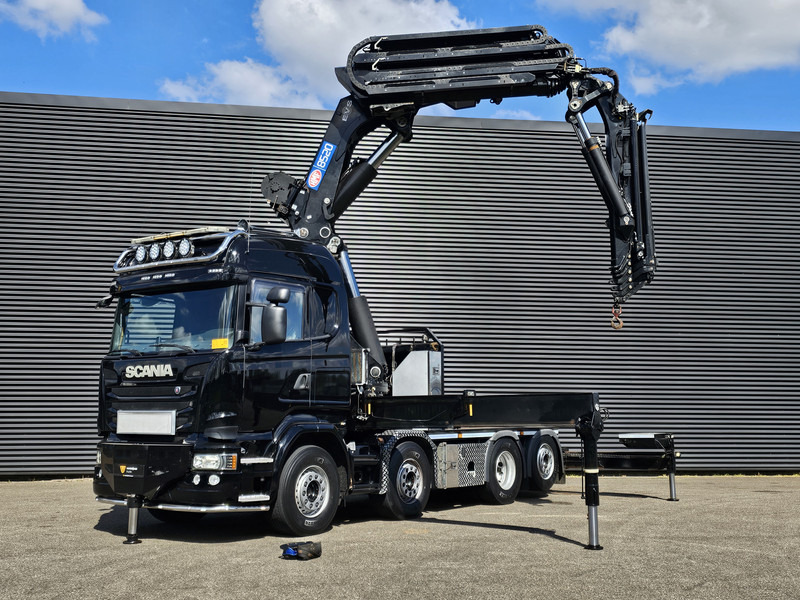 Scania R490 8x2 / HMF 85 T/M CRANE + WINCH + JIB - Tractor unit: picture 3 Scania R490 8x2 / HMF 85 T/M CRANE + WINCH + JIB - Tractor unit: picture 3