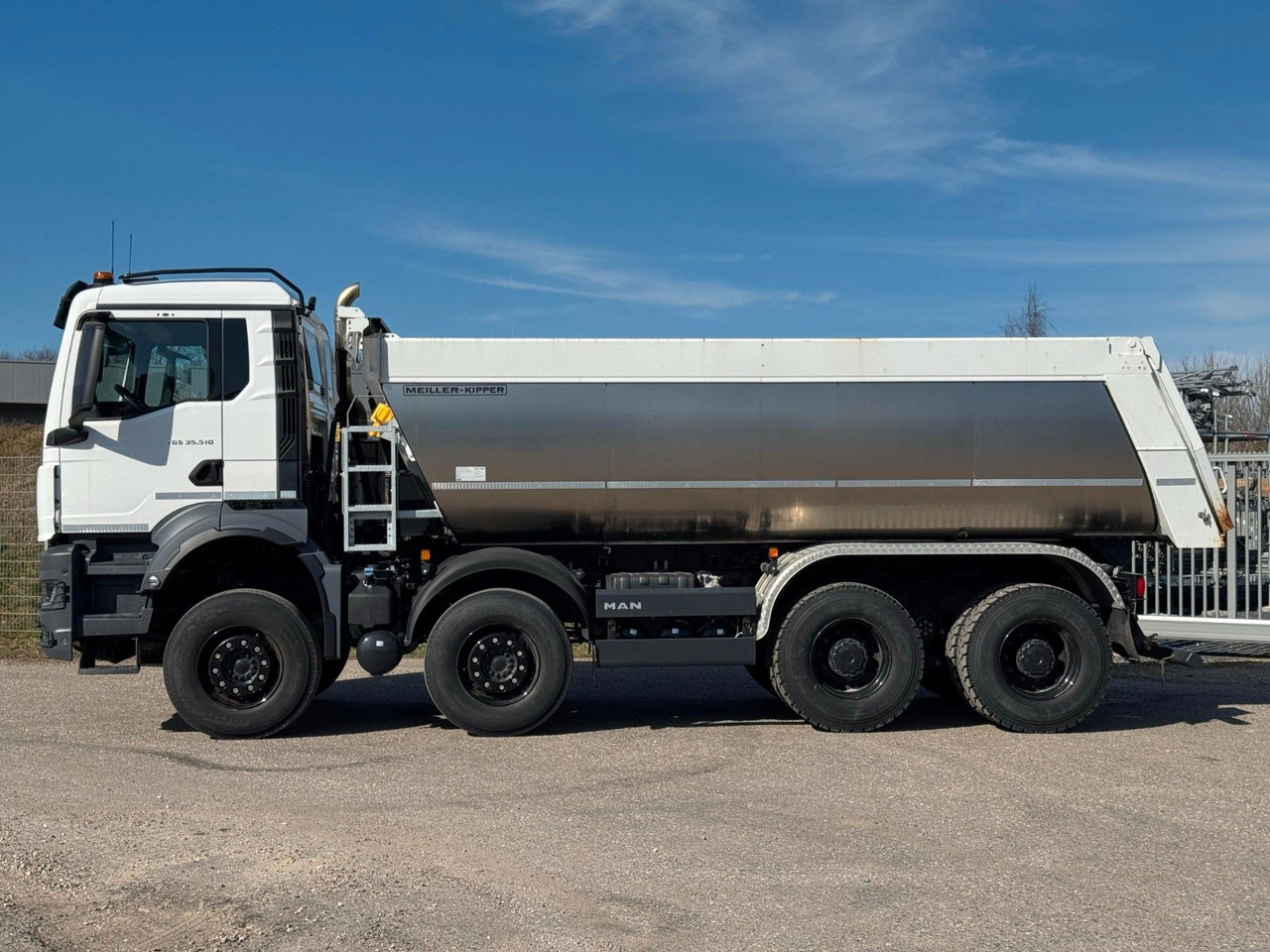 MAN 35.510 TGS Meiller P430 Thermomulde Top Zustand! - Tipper: picture 3 MAN 35.510 TGS Meiller P430 Thermomulde Top Zustand! - Tipper: picture 3