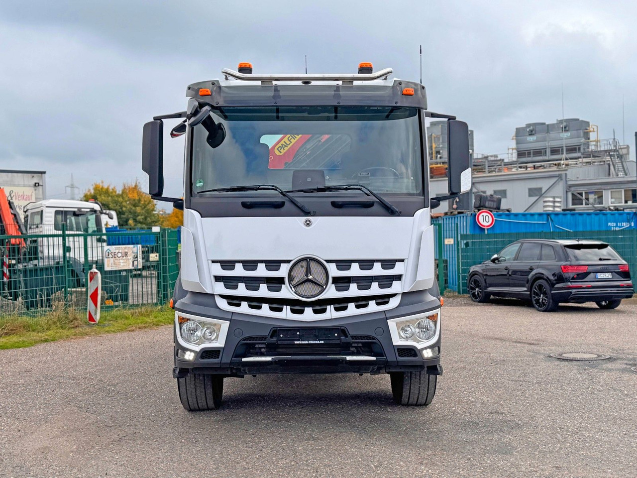 Tipper Mercedes-Benz 1840 2140 4X2 Kipper % Kran mit Funk Top Zust.: picture 8 Tipper Mercedes-Benz 1840 2140 4X2 Kipper % Kran mit Funk Top Zust.: picture 8