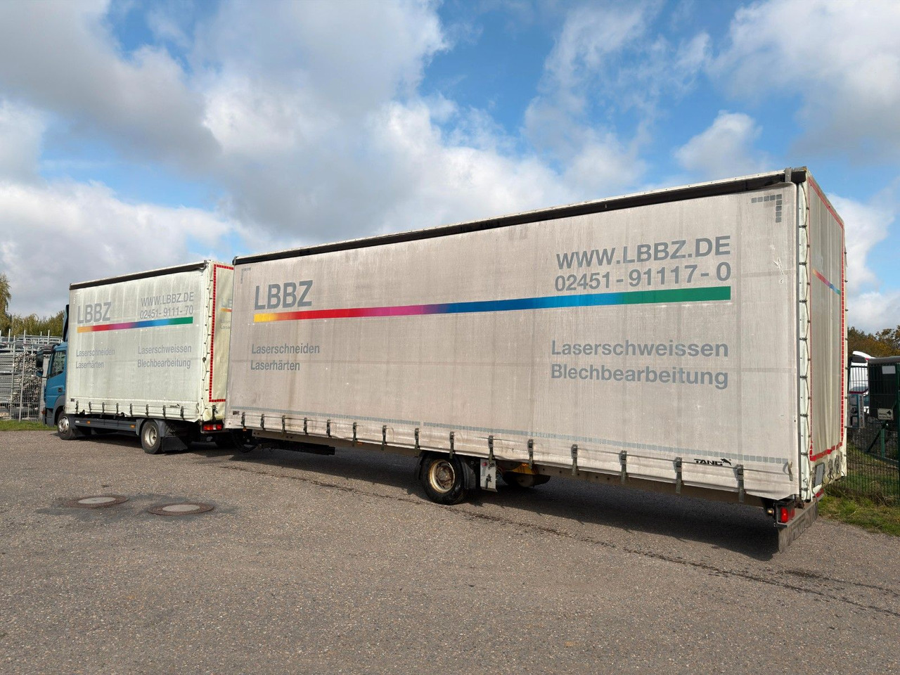 Curtain side van Mercedes-Benz 818 4X2 Pritsche & Plane & Tang Pritsche & Plane Mercedes-Benz 818 4X2 Pritsche & Plane & Tang Pritsche & Plane: picture 10