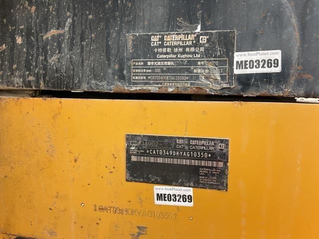 CAT 349D2 - Crawler excavator: picture 5 CAT 349D2 - Crawler excavator: picture 5
