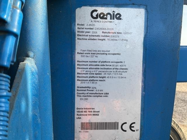 Genie Z45/25 - Articulated boom: picture 5 Genie Z45/25 - Articulated boom: picture 5