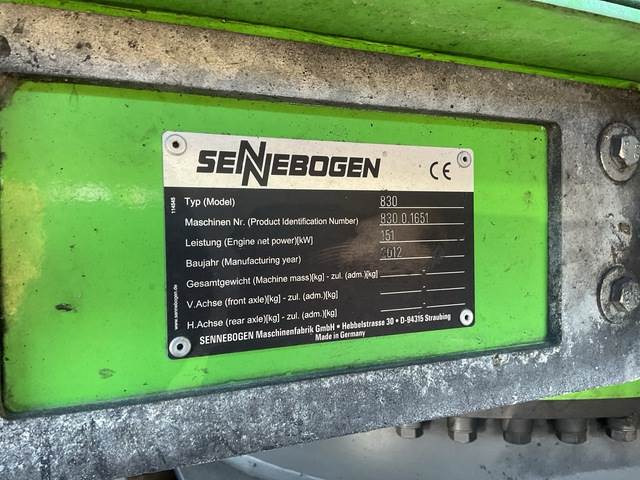 Sennebogen 830M - Waste/ Industry handler: picture 5 Sennebogen 830M - Waste/ Industry handler: picture 5