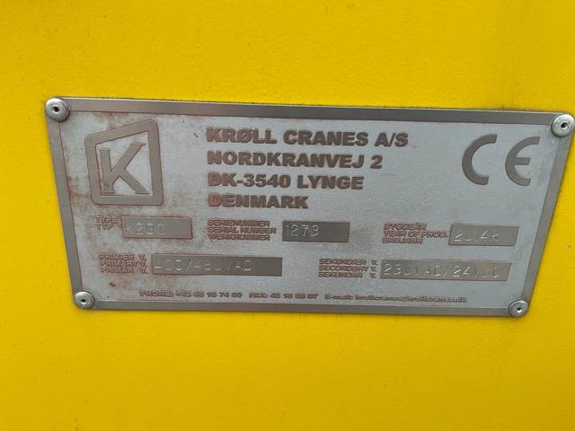 Kroll K200 - Tower crane: picture 2 Kroll K200 - Tower crane: picture 2