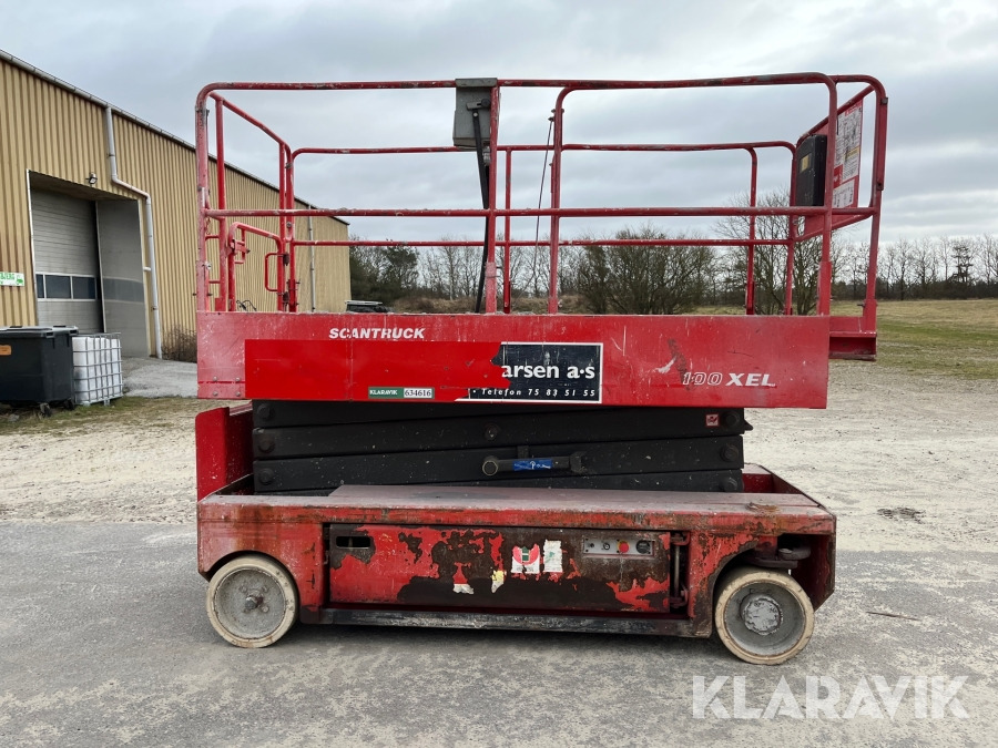 Sakselift Manitou 100 XEL - Scissor lift: picture 4 Sakselift Manitou 100 XEL - Scissor lift: picture 4