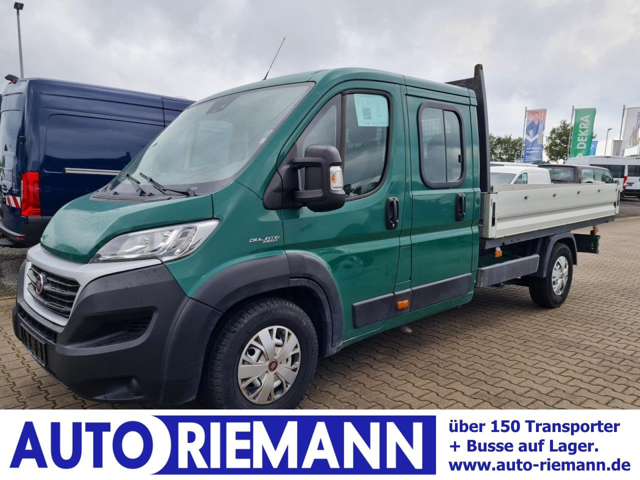 Fiat Ducato 35 Doka L5 Maxi 180 AHK KOMFORT STANDHEIZ - Flatbed van, Combi van: picture 1 Fiat Ducato 35 Doka L5 Maxi 180 AHK KOMFORT STANDHEIZ - Flatbed van, Combi van: picture 1