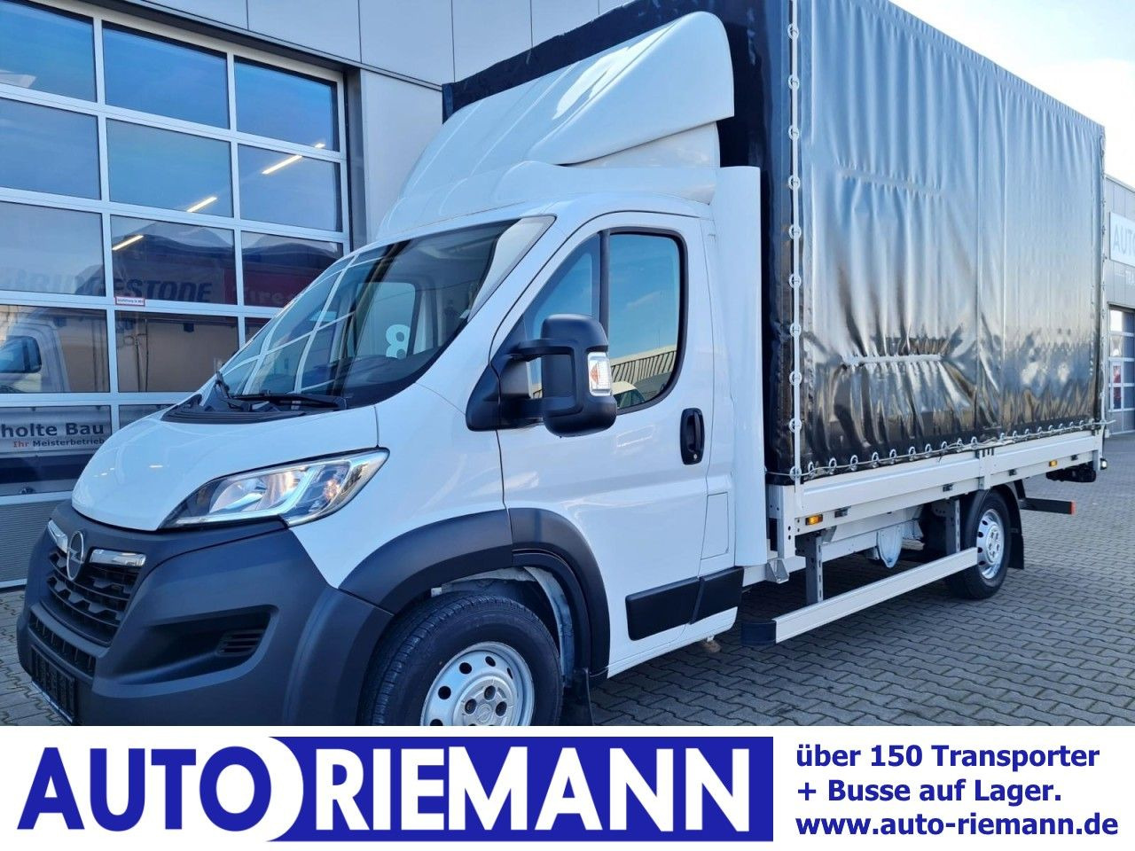 Opel Movano Pritsche Schiebe Plane LBW LUFTFEDER TEMP - Curtain side van: picture 1 Opel Movano Pritsche Schiebe Plane LBW LUFTFEDER TEMP - Curtain side van: picture 1