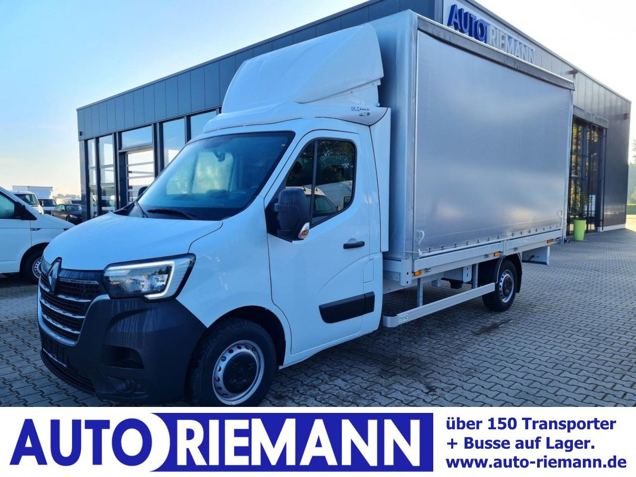 Renault Master 3,5t Pritsche Schiebe Plane L3 KLIMA TEMP - Curtain side van: picture 1 Renault Master 3,5t Pritsche Schiebe Plane L3 KLIMA TEMP - Curtain side van: picture 1