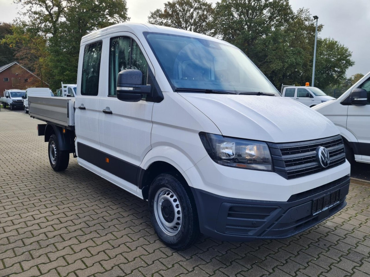 Volkswagen Crafter 35 Doka TDI Pritsche MR KLIMA TEMPOMAT - Flatbed van, Combi van: picture 3 Volkswagen Crafter 35 Doka TDI Pritsche MR KLIMA TEMPOMAT - Flatbed van, Combi van: picture 3