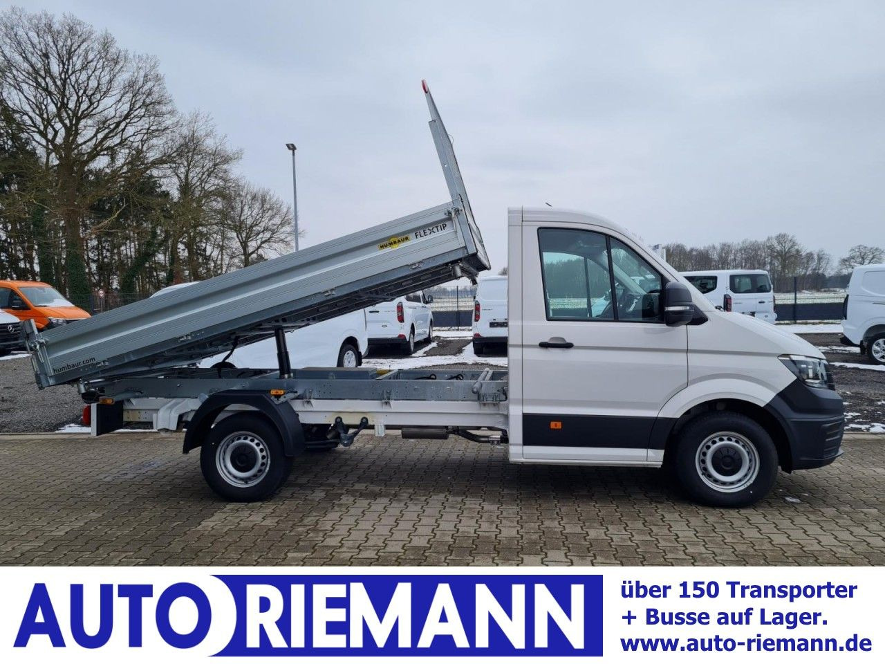 Volkswagen Crafter 35 Kipper 3 Seiten MR KLIMA NAVI LEITERT - Tipper van: picture 1 Volkswagen Crafter 35 Kipper 3 Seiten MR KLIMA NAVI LEITERT - Tipper van: picture 1
