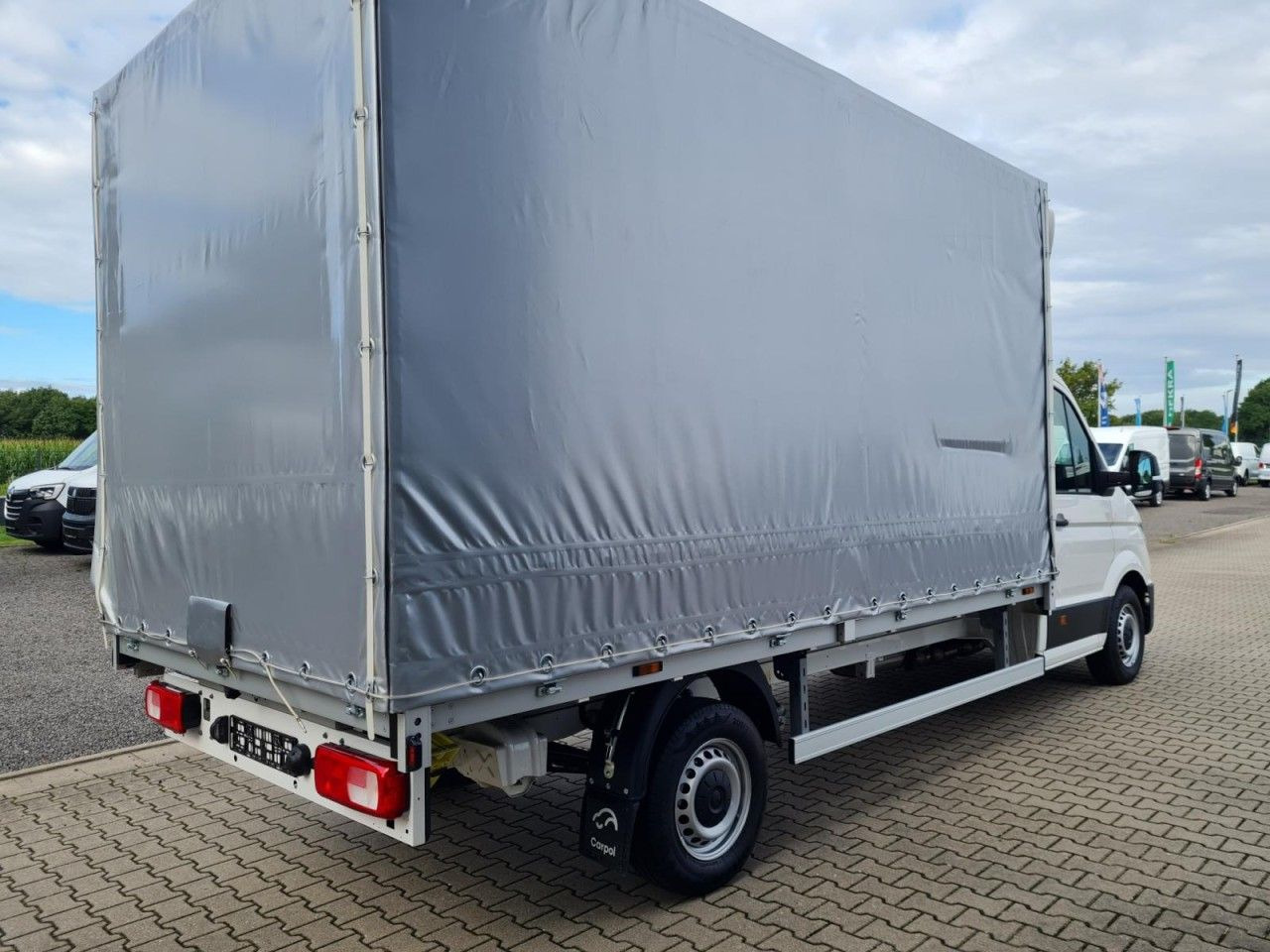 Volkswagen Crafter 35 TDI Pritsche Schiebe Plane ERGO LED T - Curtain side van: picture 4 Volkswagen Crafter 35 TDI Pritsche Schiebe Plane ERGO LED T - Curtain side van: picture 4