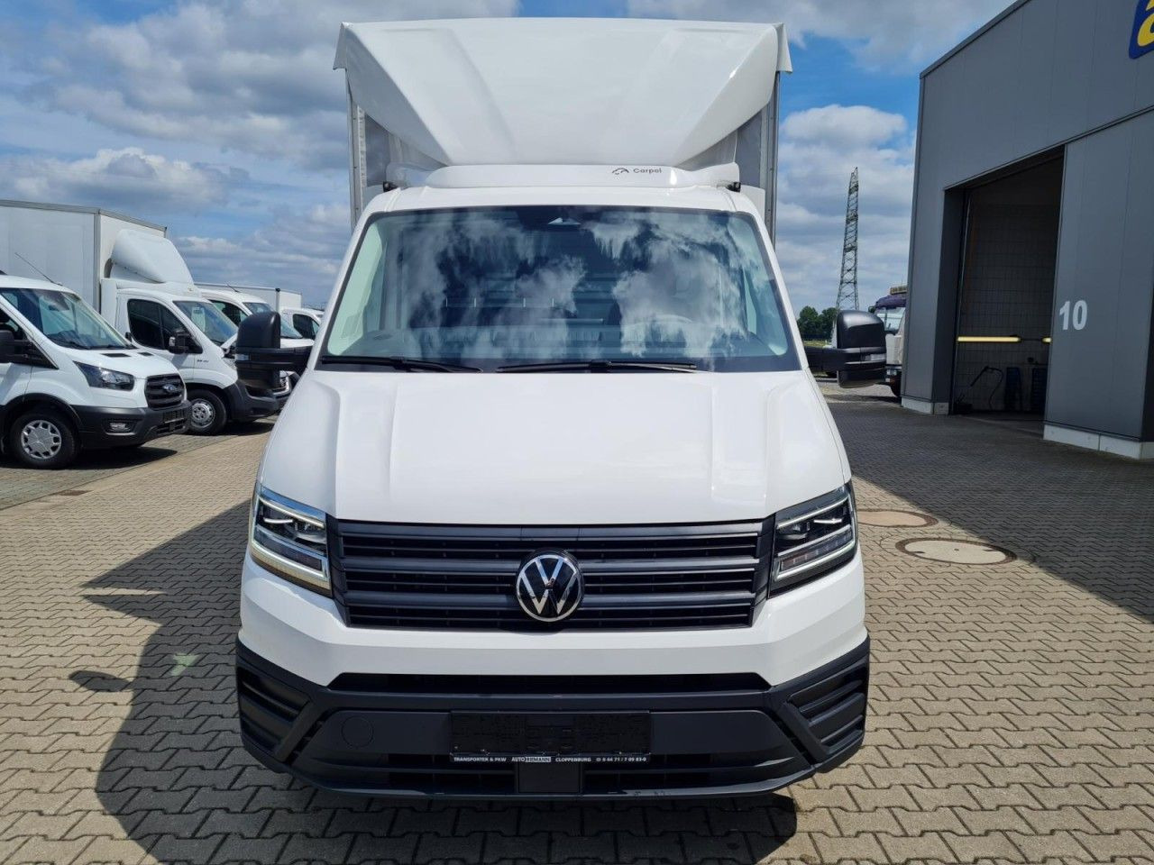 Volkswagen Crafter 35 TDI Pritsche Schiebe Plane LED TEMPOM - Curtain side van: picture 2 Volkswagen Crafter 35 TDI Pritsche Schiebe Plane LED TEMPOM - Curtain side van: picture 2
