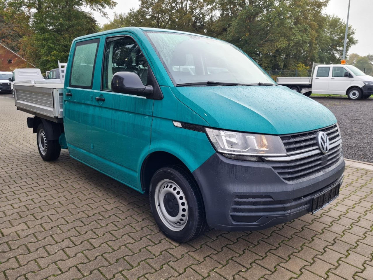 Volkswagen T6.1 Pritsche LR Doka 6-Sitze AHK KUNSTLEDER - Flatbed van: picture 3 Volkswagen T6.1 Pritsche LR Doka 6-Sitze AHK KUNSTLEDER - Flatbed van: picture 3