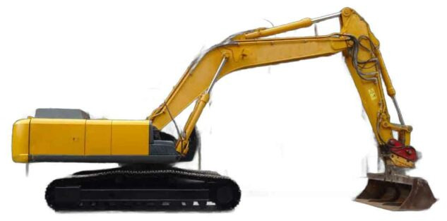 Crawler excavator Hitachi ZX350 – excavator / Kettenbagger: picture 1