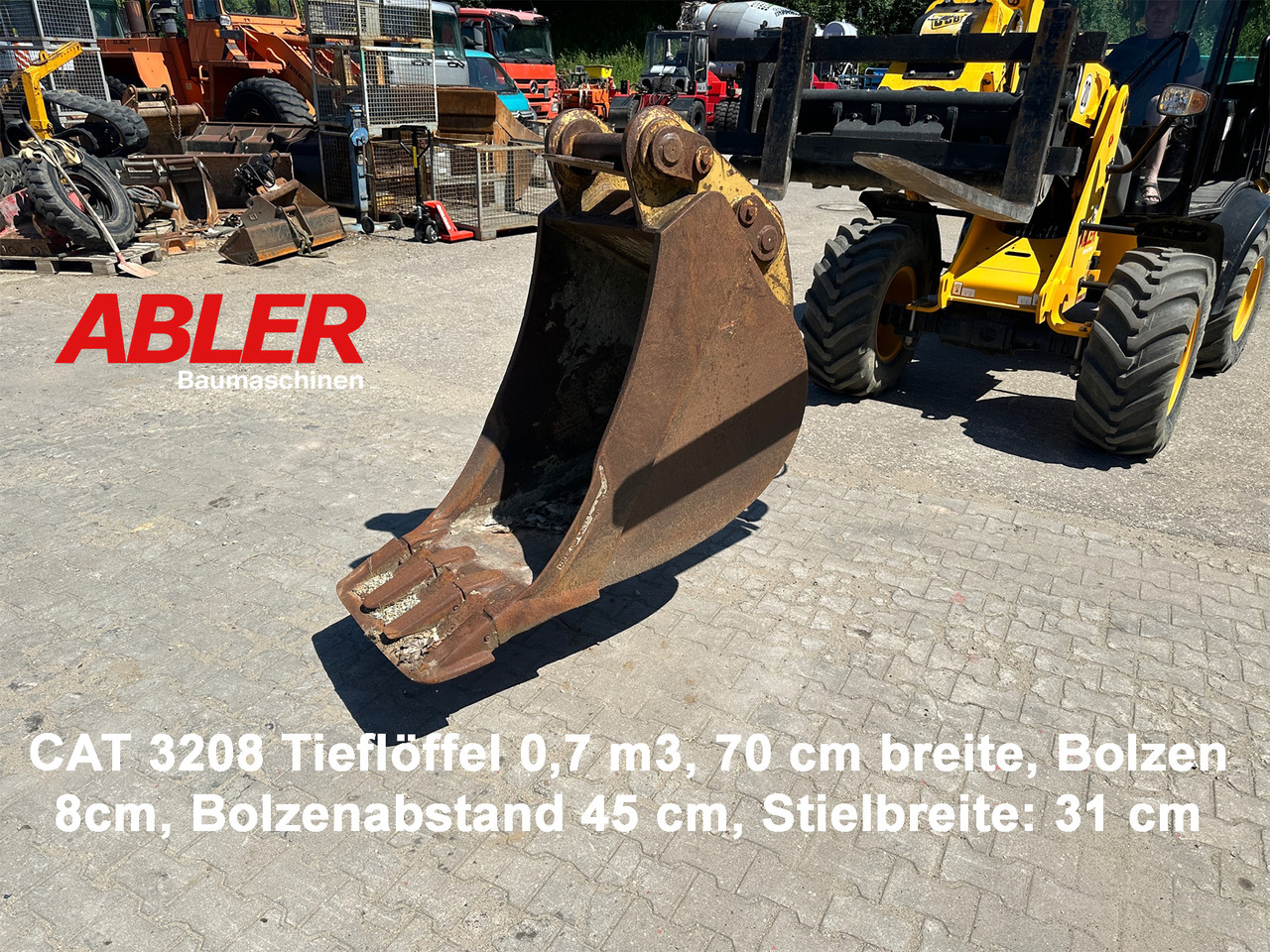 Caterpillar 3208 Tieflöffel 70 cm - Excavator bucket: picture 1 Caterpillar 3208 Tieflöffel 70 cm - Excavator bucket: picture 1