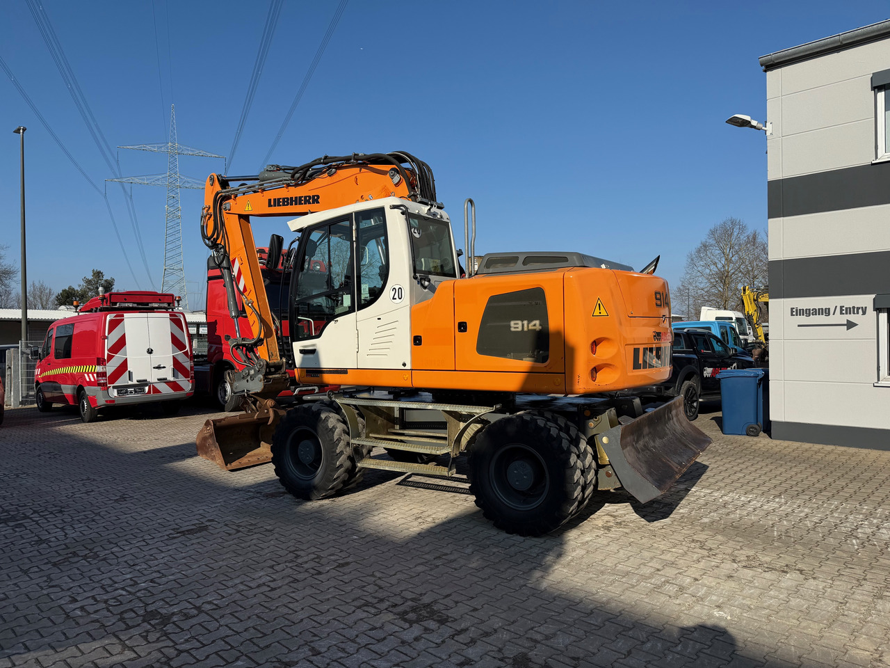 Liebherr A914 Mobilbagger OQ65 Klima - Wheel excavator: picture 4 Liebherr A914 Mobilbagger OQ65 Klima - Wheel excavator: picture 4