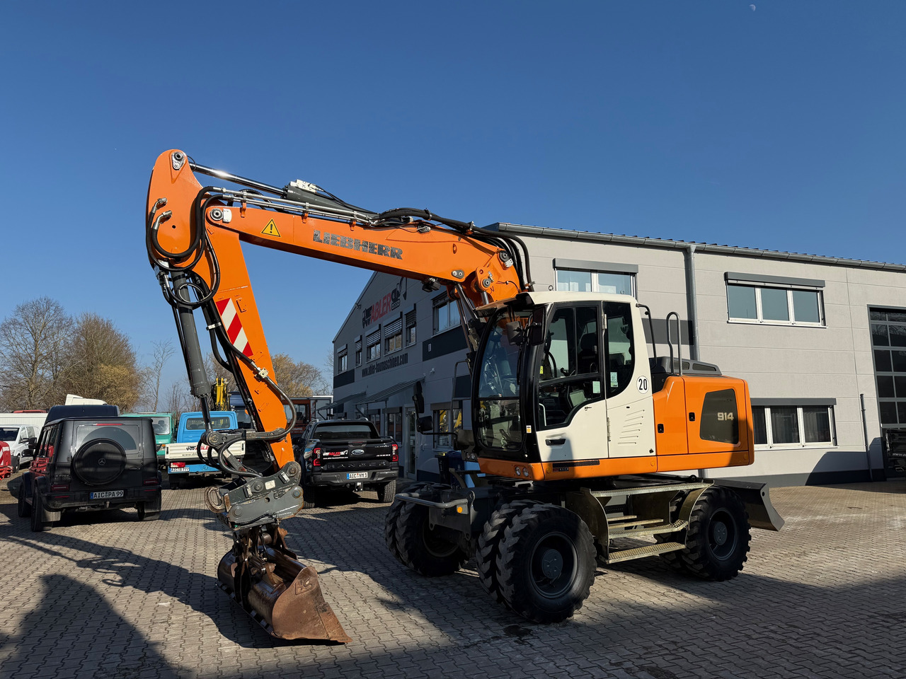 Liebherr A914 Mobilbagger OQ65 Klima - Wheel excavator: picture 2 Liebherr A914 Mobilbagger OQ65 Klima - Wheel excavator: picture 2