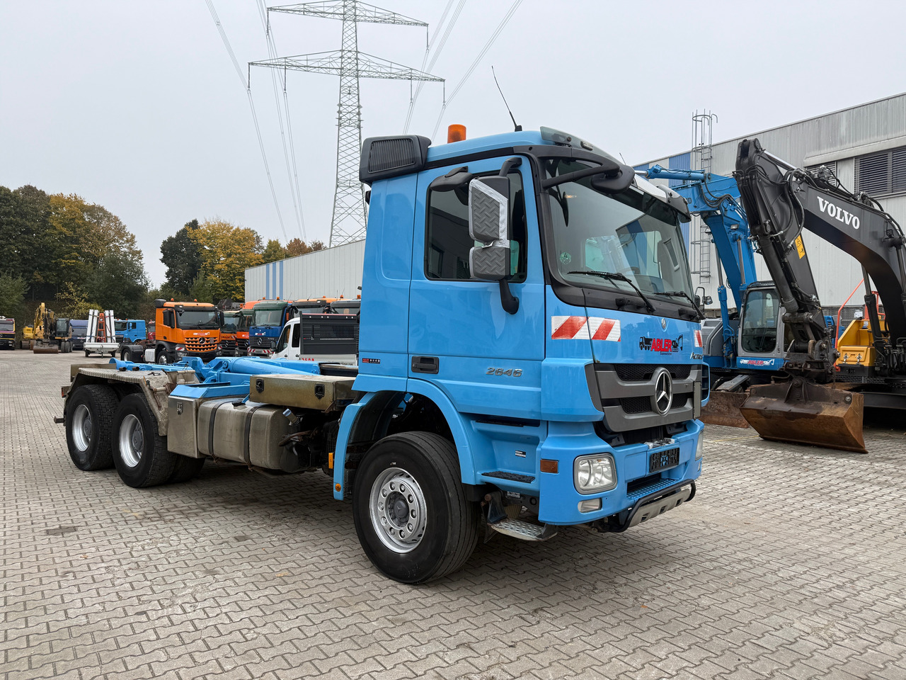 Mercedes-Benz 2646 Actros Abrollkipper Meiller AHK - Hook lift truck: picture 4 Mercedes-Benz 2646 Actros Abrollkipper Meiller AHK - Hook lift truck: picture 4
