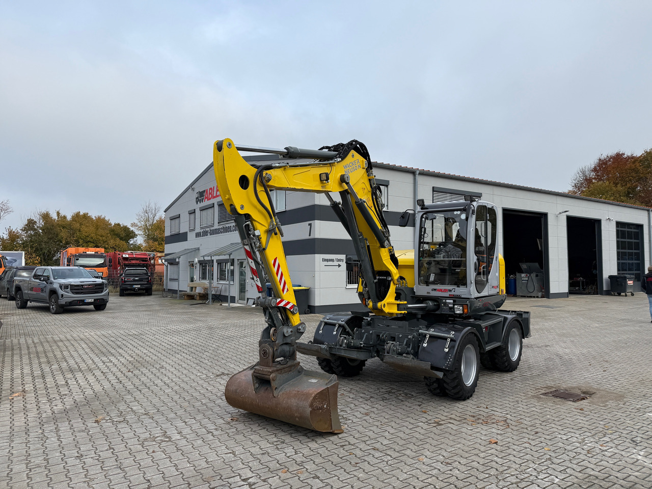 Wacker Neuson EW100 Mobilbagger Allradlenkung Powertilt VOLL - Excavator: picture 4 Wacker Neuson EW100 Mobilbagger Allradlenkung Powertilt VOLL - Excavator: picture 4