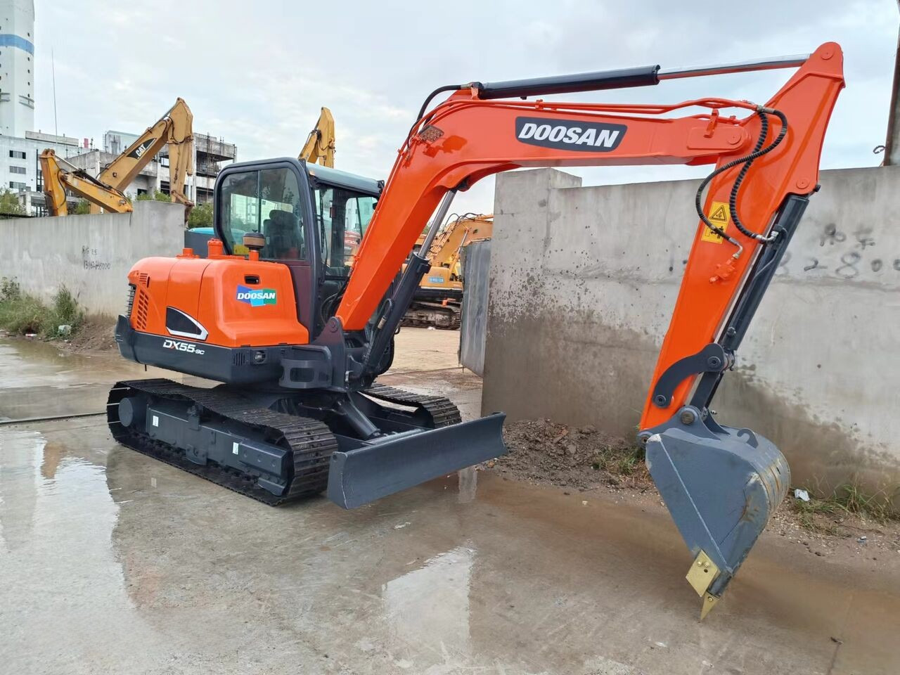 DOOSAN DX55-9C - Mini excavator: picture 1 DOOSAN DX55-9C - Mini excavator: picture 1