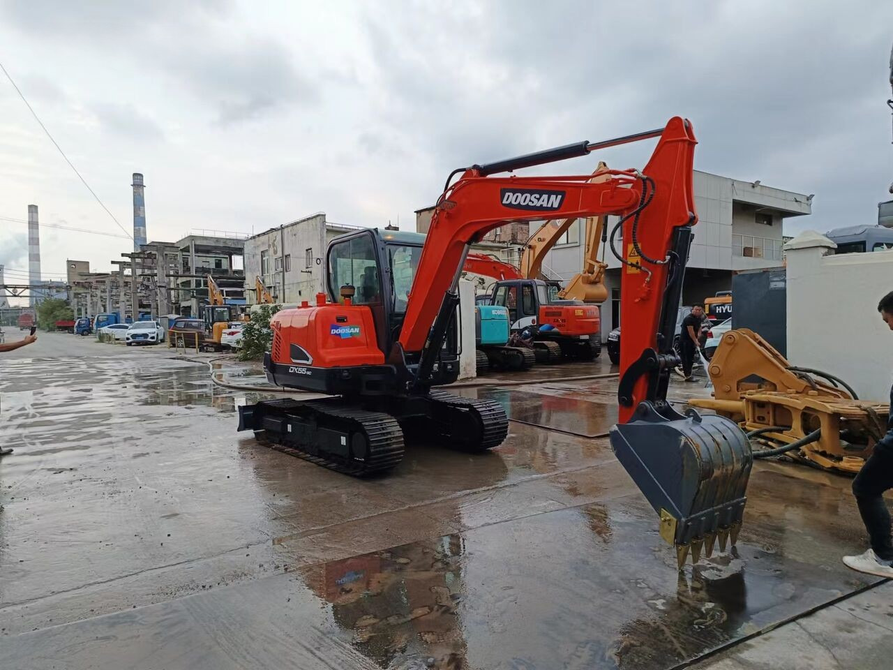 DOOSAN DX55-9C - Mini excavator: picture 3 DOOSAN DX55-9C - Mini excavator: picture 3