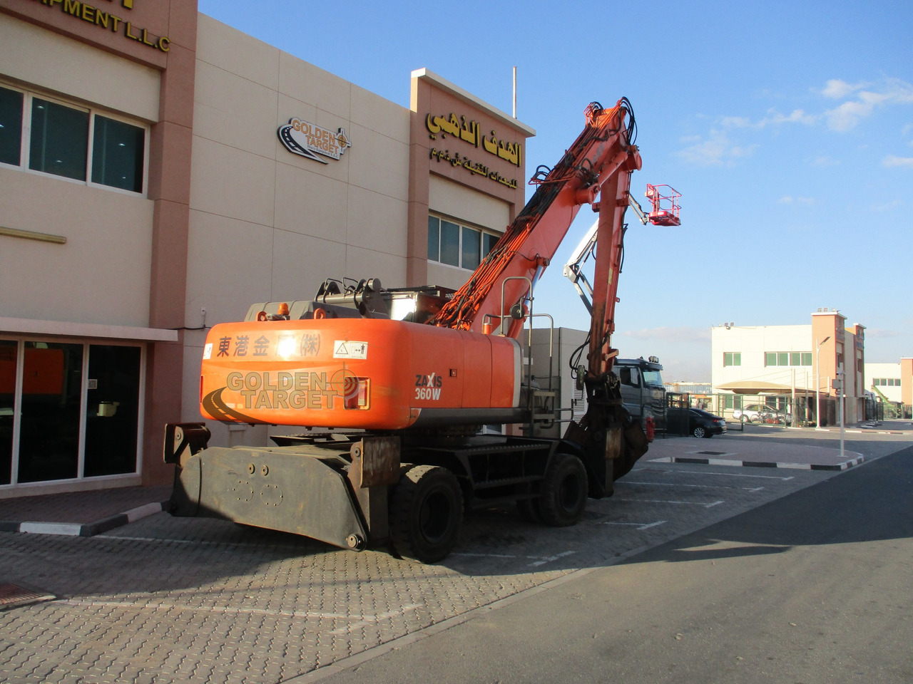 HITACHI ZX360-3 Hydraulic Wheel Excavator - Wheel excavator: picture 4 HITACHI ZX360-3 Hydraulic Wheel Excavator - Wheel excavator: picture 4