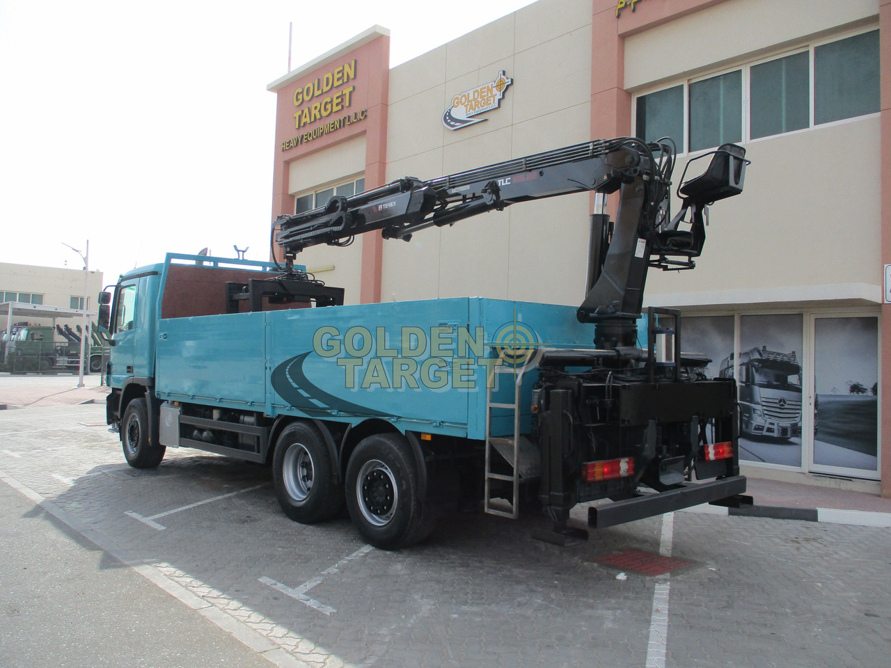 Mercedes-Benz Actros 2641 - Dropside/ Flatbed truck, Crane truck: picture 4 Mercedes-Benz Actros 2641 - Dropside/ Flatbed truck, Crane truck: picture 4