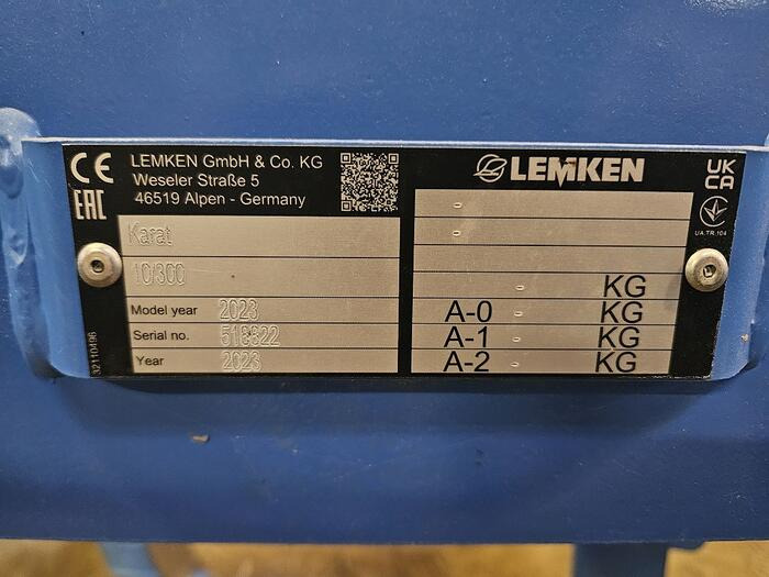 Lemken Karat 10 - Cultivator: picture 5 Lemken Karat 10 - Cultivator: picture 5