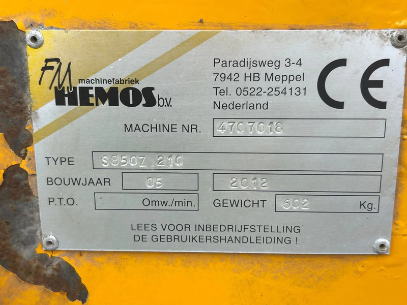 Stump grinder Herder Hemos Stobbenfrees radiografisch: picture 12 Stump grinder Herder Hemos Stobbenfrees radiografisch: picture 12