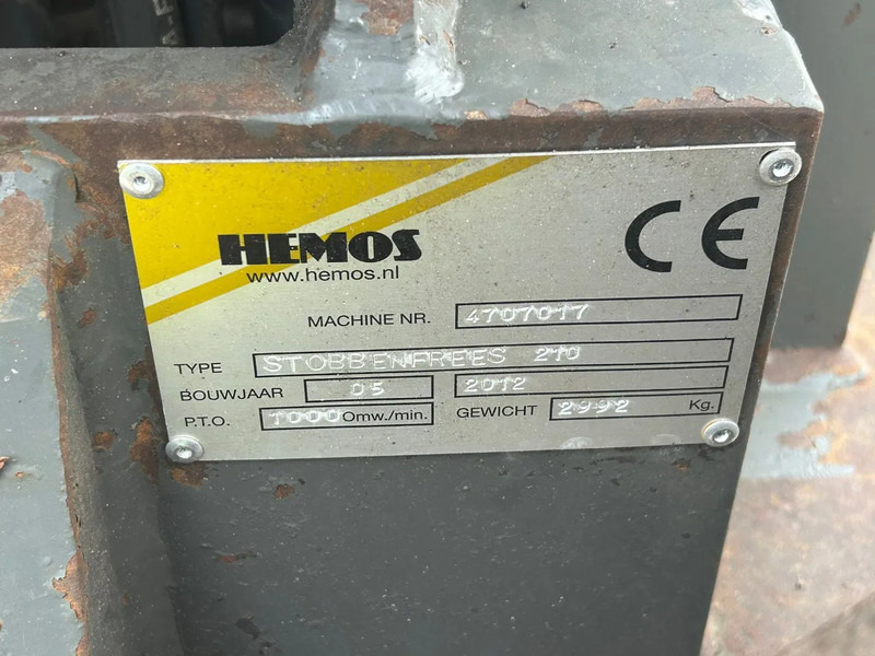 Stump grinder Herder Hemos Stobbenfrees radiografisch: picture 8 Stump grinder Herder Hemos Stobbenfrees radiografisch: picture 8