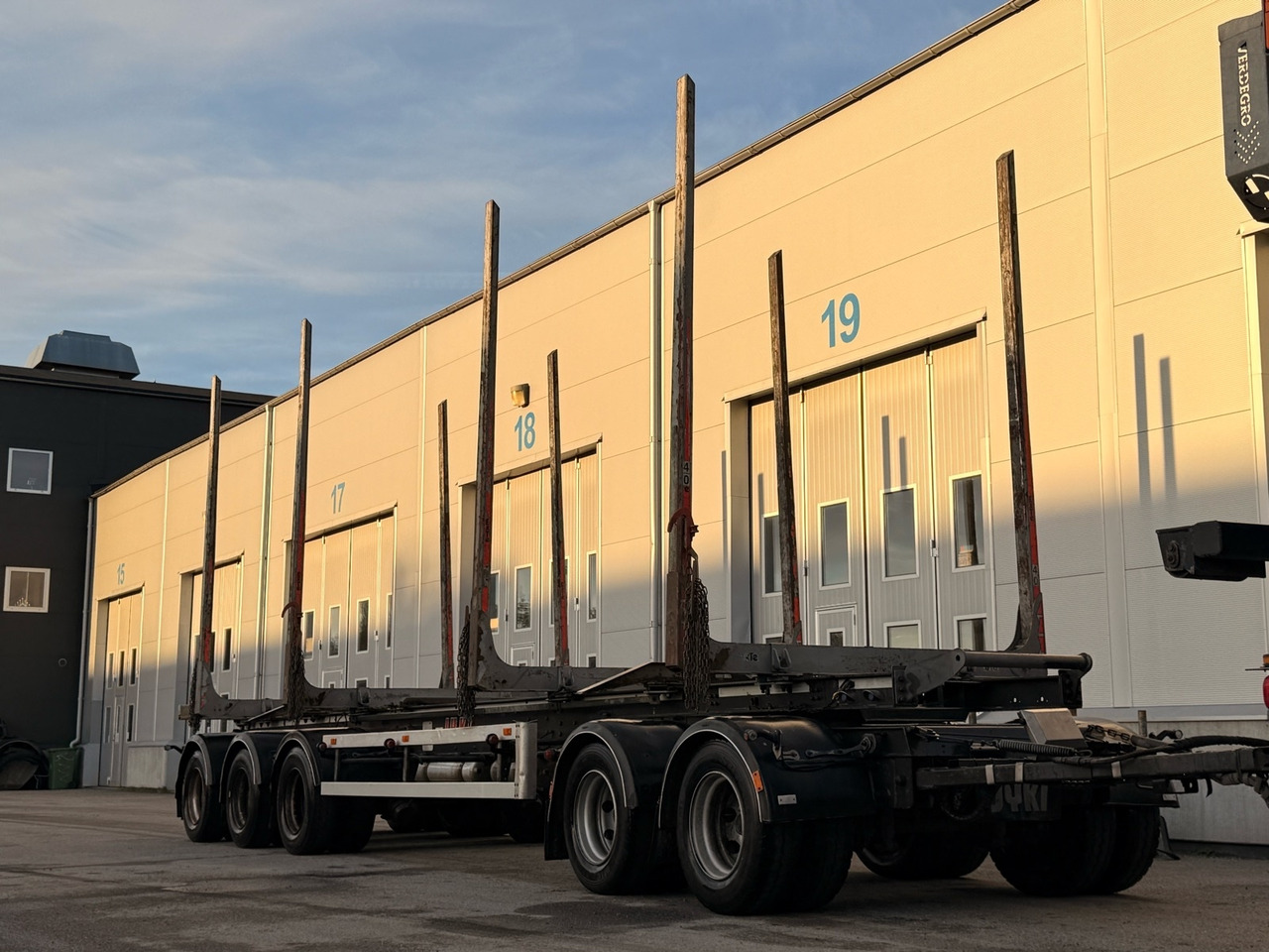 Timmersläp JYKI V52-T00 -2020 - Timber trailer: picture 1 Timmersläp JYKI V52-T00 -2020 - Timber trailer: picture 1