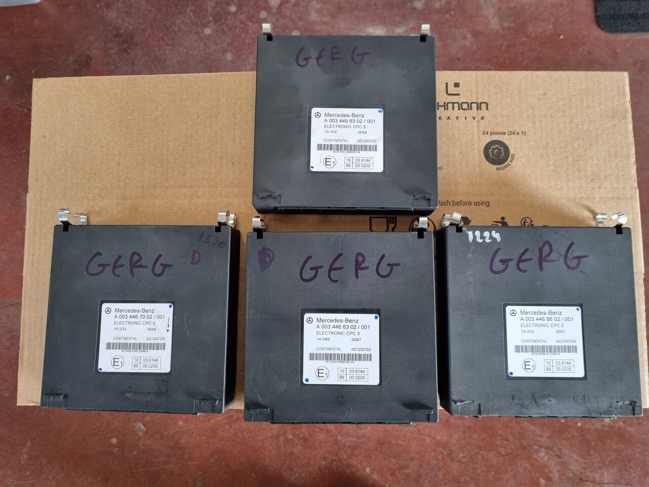 Continental ELECTRONIC CPC 3 A 0044465602   Mercedes-Benz ACTROS MP4 EURO 6 - ECU for Truck: picture 4 Continental ELECTRONIC CPC 3 A 0044465602   Mercedes-Benz ACTROS MP4 EURO 6 - ECU for Truck: picture 4