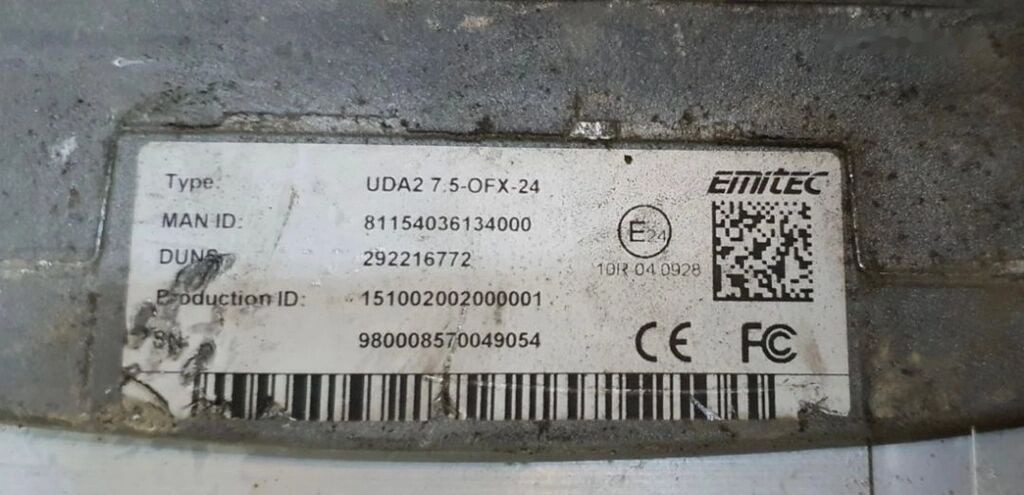 Moduł EMITEC Euro 6 Man TGX TGS 440KM 81154036134000 regeneracja 81154036134000 - Muffler/ Exhaust system for Truck: picture 3 Moduł EMITEC Euro 6 Man TGX TGS 440KM 81154036134000 regeneracja 81154036134000 - Muffler/ Exhaust system for Truck: picture 3