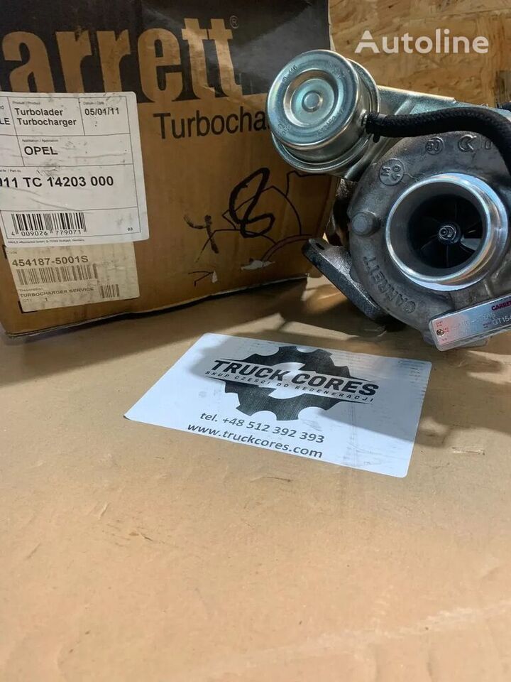 Nowa Turbosprężarka Garrett Opel Astra G/CC 17DTL 50kW/68KM 454187-5001S for car - Turbo for Car: picture 1 Nowa Turbosprężarka Garrett Opel Astra G/CC 17DTL 50kW/68KM 454187-5001S for car - Turbo for Car: picture 1