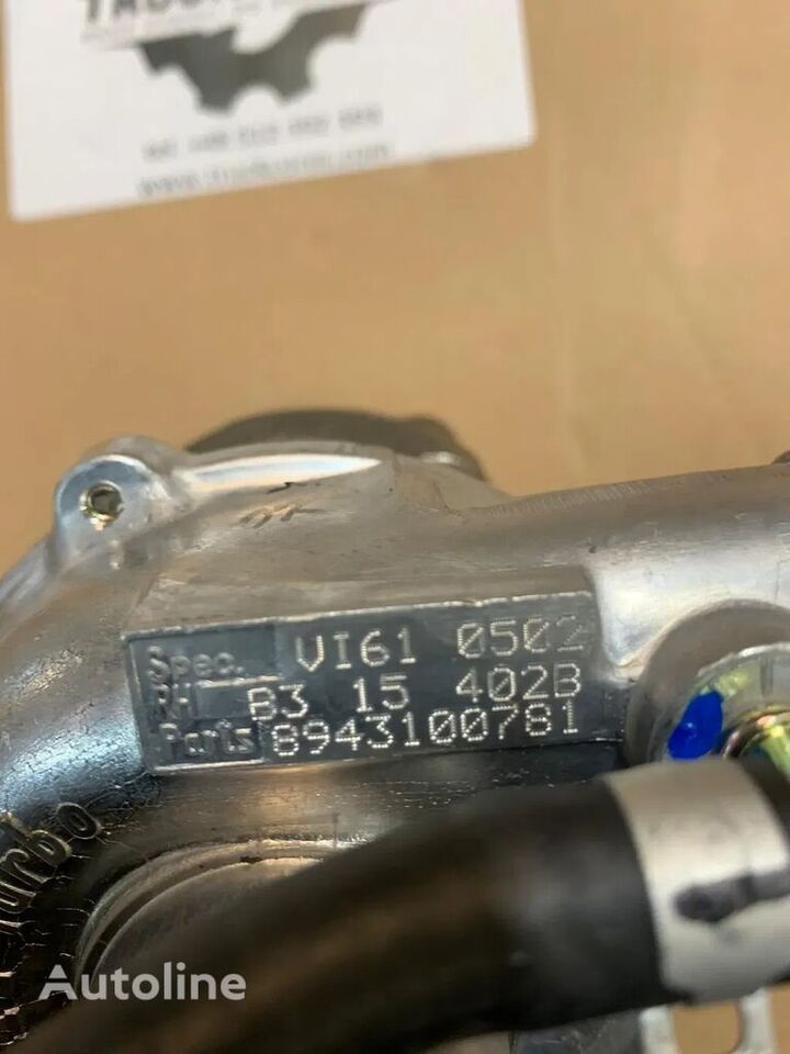 Nowa Turbosprężarka VI61 8943100781 Isuzu / Opel 1.5 TD 67 KM Co 8943100781 for car - Turbo for Car: picture 3 Nowa Turbosprężarka VI61 8943100781 Isuzu / Opel 1.5 TD 67 KM Co 8943100781 for car - Turbo for Car: picture 3