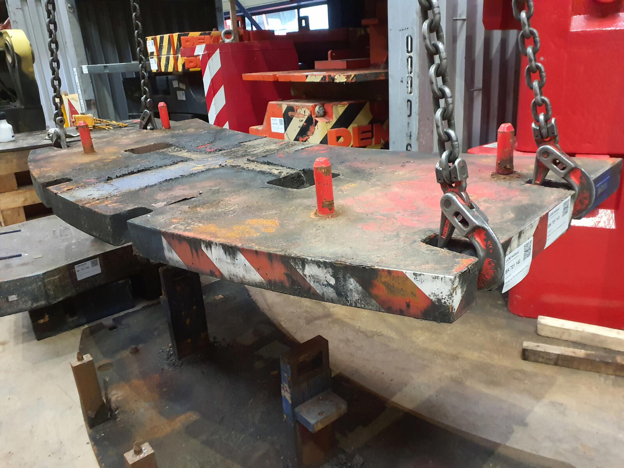 Terex AC 205 Counterweight 2,55 ton - Counterweight for Mobile crane: picture 1 Terex AC 205 Counterweight 2,55 ton - Counterweight for Mobile crane: picture 1