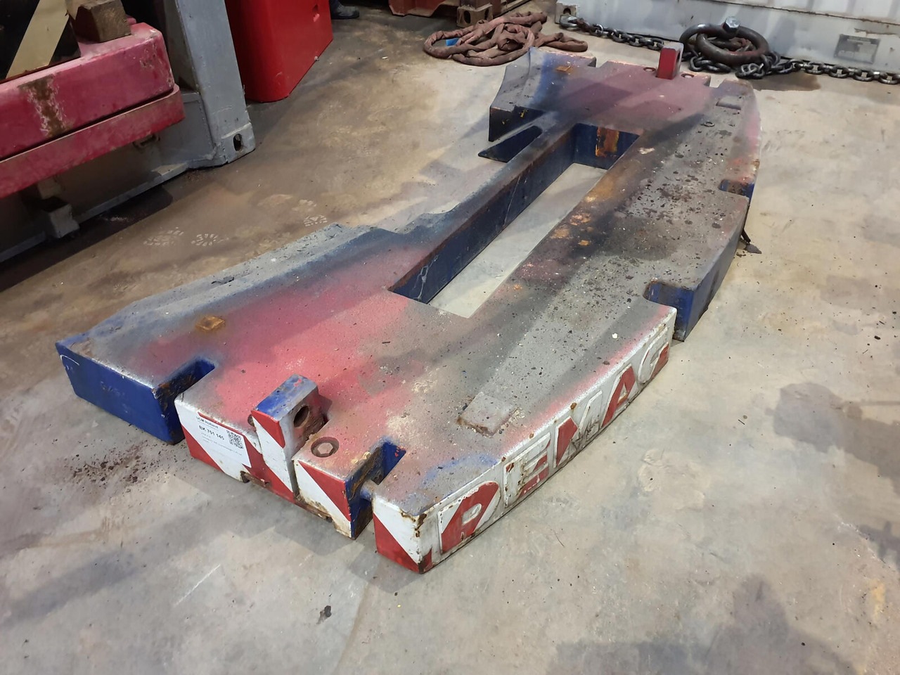 Terex AC 205 counterweight 3,45 ton - Counterweight for Mobile crane: picture 1 Terex AC 205 counterweight 3,45 ton - Counterweight for Mobile crane: picture 1