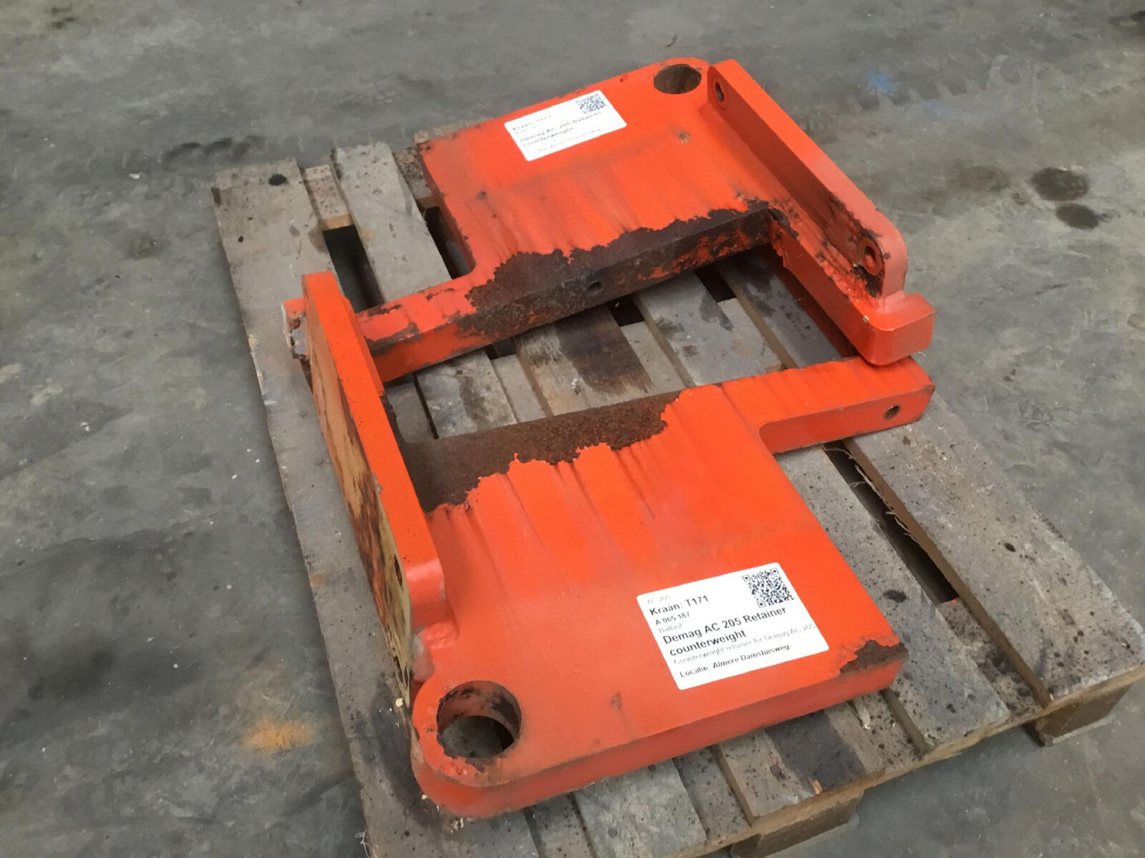 Terex AC 205 retainer counterweight - Counterweight for Mobile crane: picture 4 Terex AC 205 retainer counterweight - Counterweight for Mobile crane: picture 4